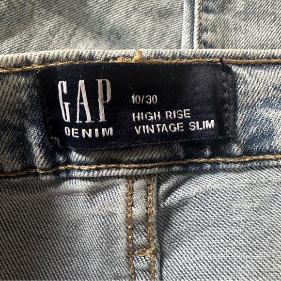 GAP Denim Straight Jeans - Light Blue - Picture 5 of 6